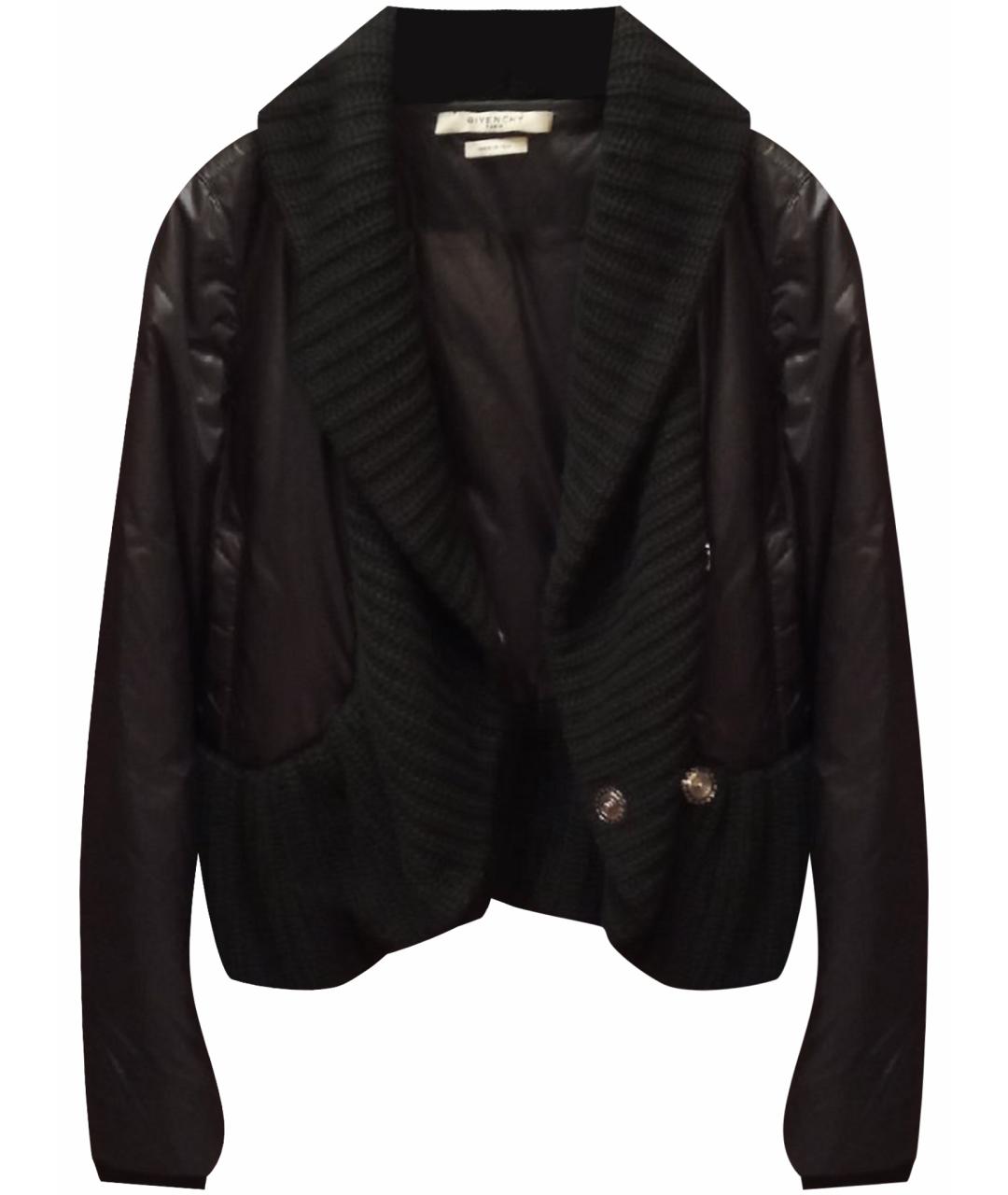 GIVENCHY Черная полиамидовая куртка, фото 1