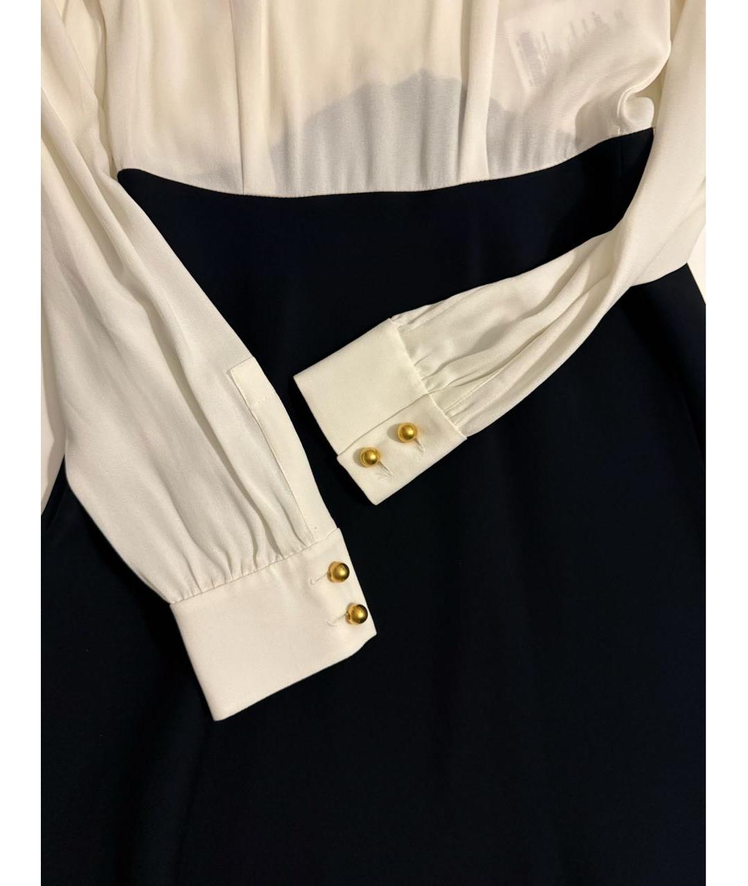 MIU MIU Белое вискозное коктейльное платье, фото 3