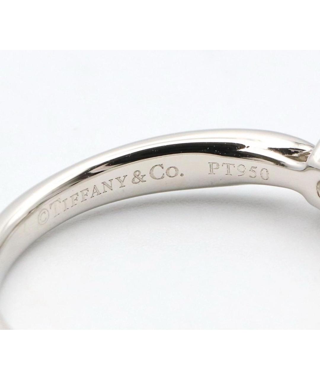 TIFFANY&CO Белое платиновое кольцо, фото 2