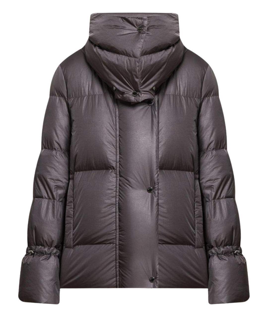 MOORER Черный полиамидовый пуховик, фото 1