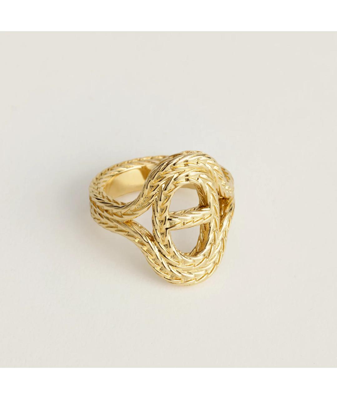 HERMES Золотое кольцо из желтого золота, фото 3