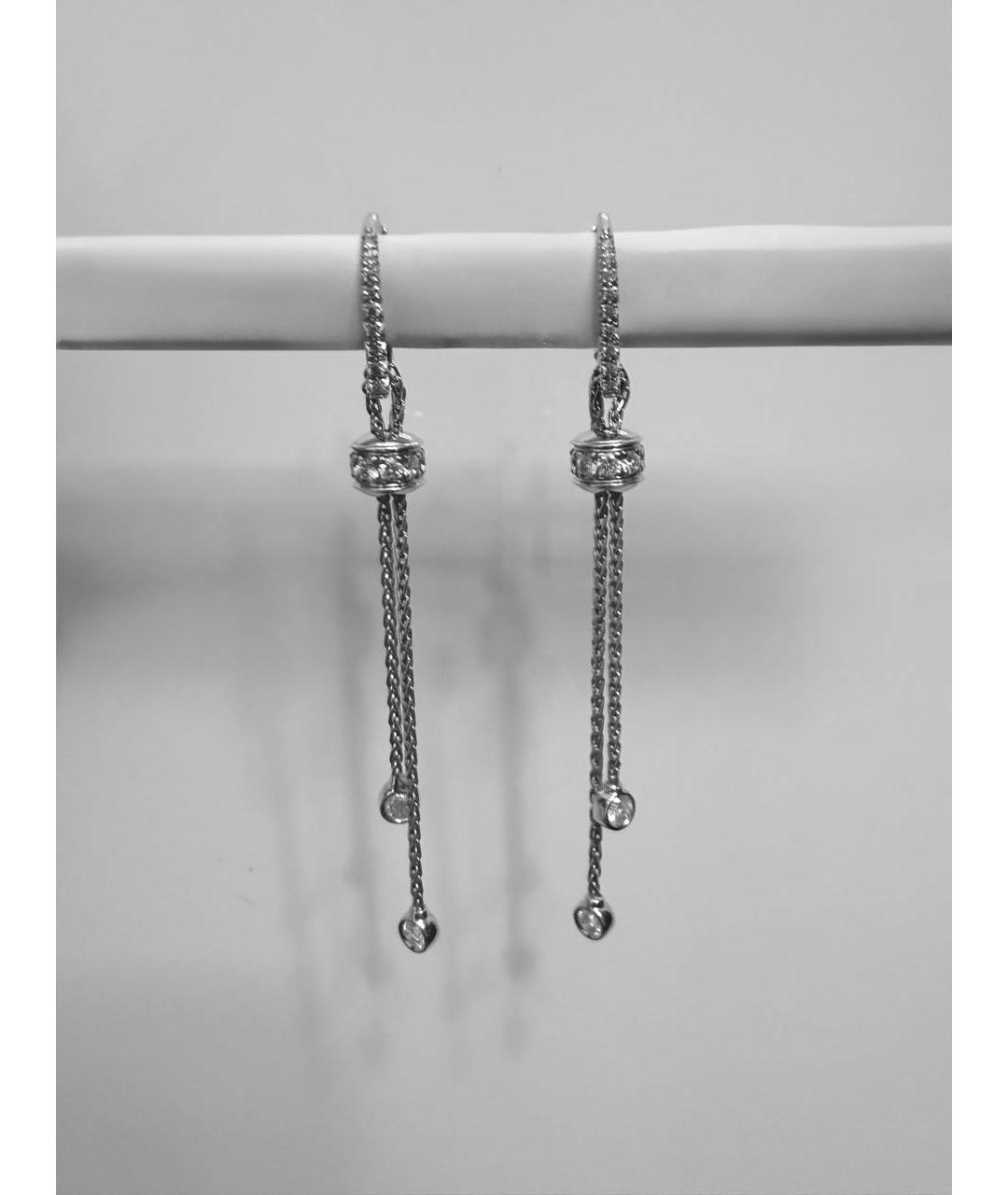 PIAGET Серебряные серьги из белого золота, фото 2