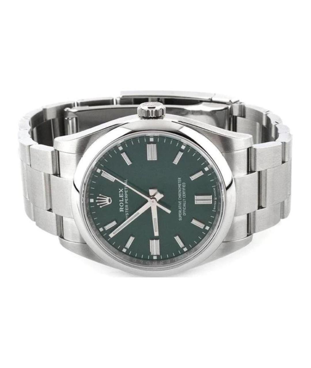 ROLEX Серебряные часы, фото 3