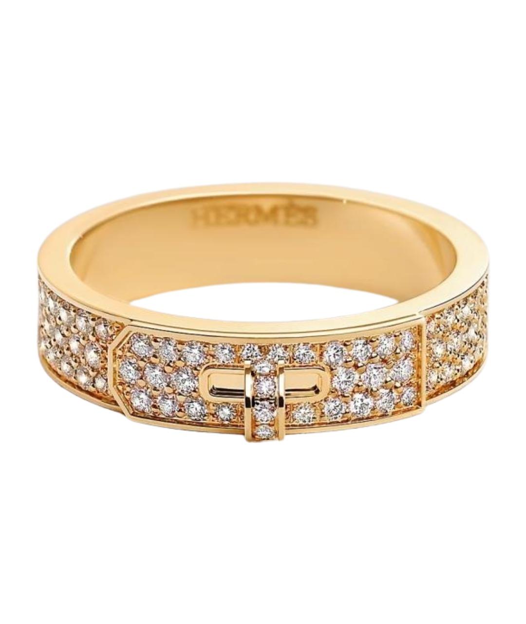 HERMES Золотое кольцо из желтого золота, фото 1