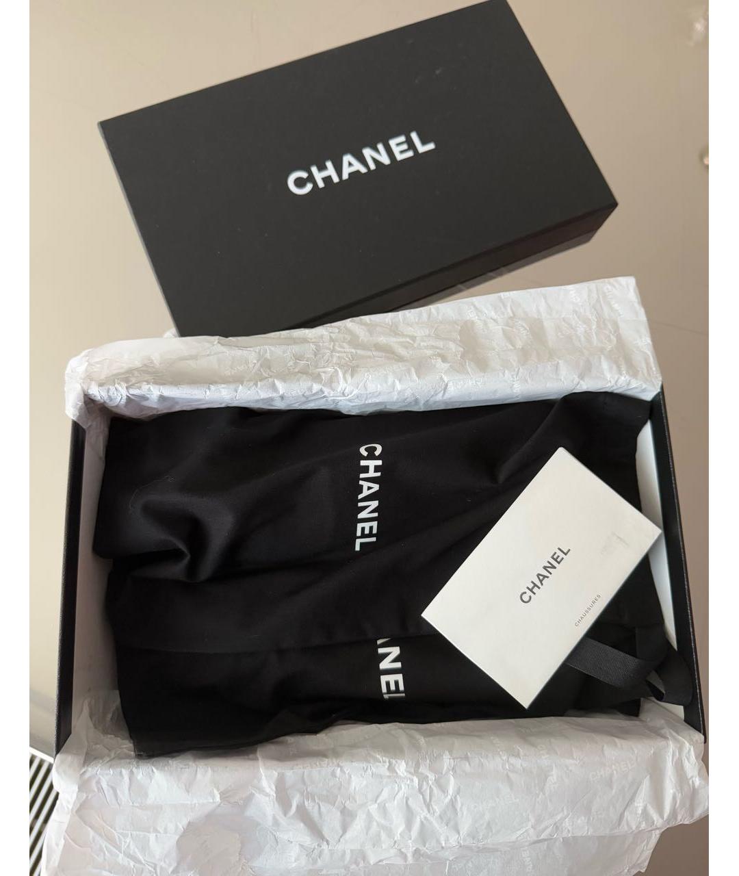 CHANEL Мульти текстильные балетки, фото 7