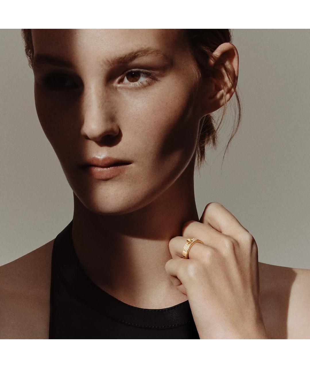 HERMES Золотое кольцо из желтого золота, фото 2