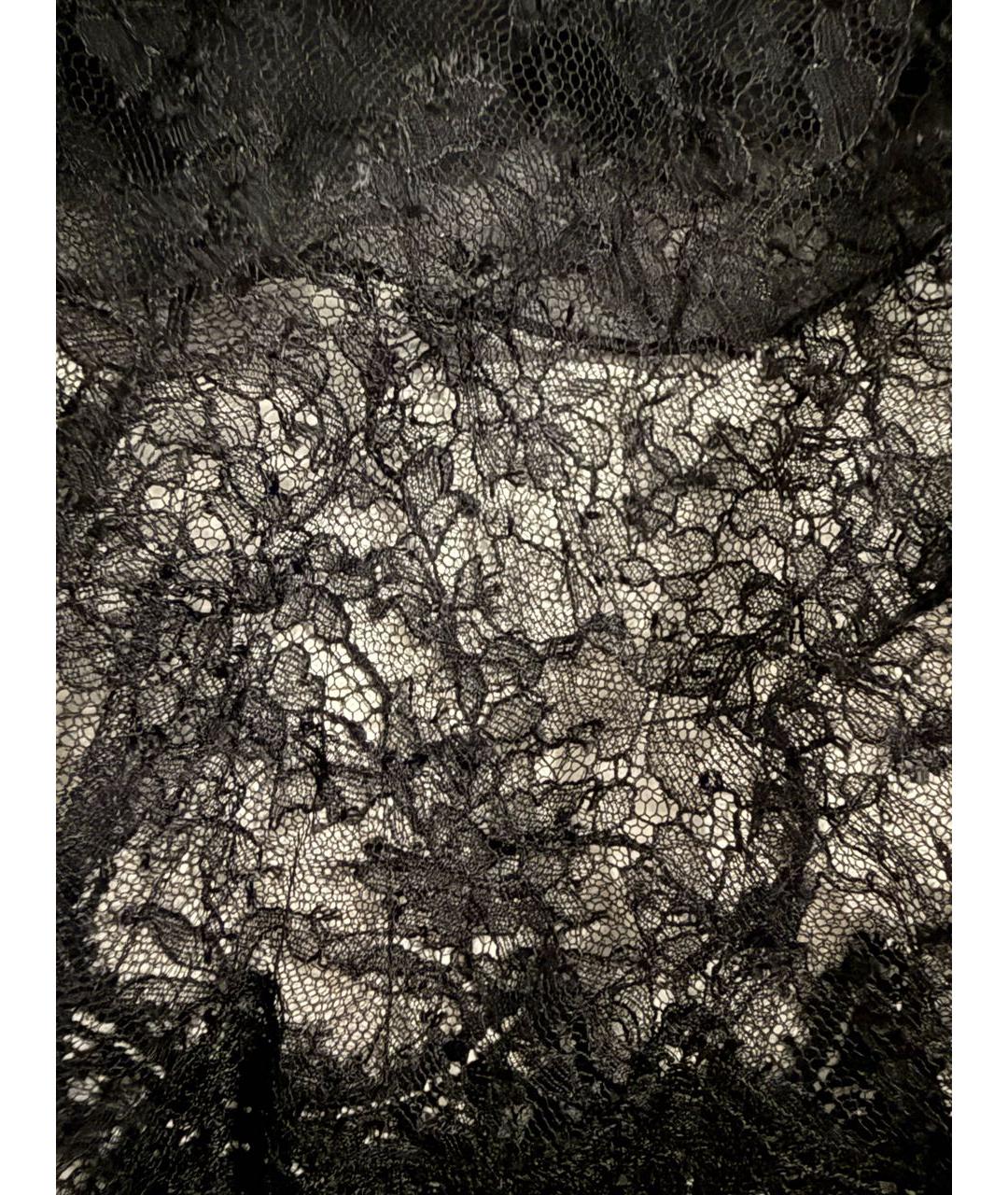 ROBERTO CAVALLI Черное шелковое вечернее платье, фото 7