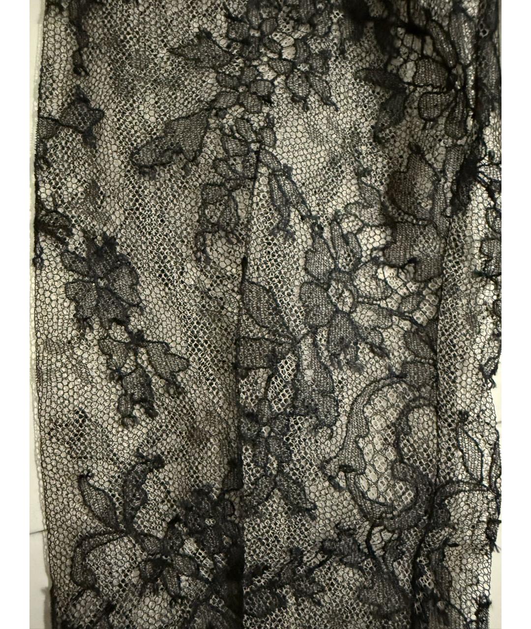 ROBERTO CAVALLI Черное шелковое вечернее платье, фото 8