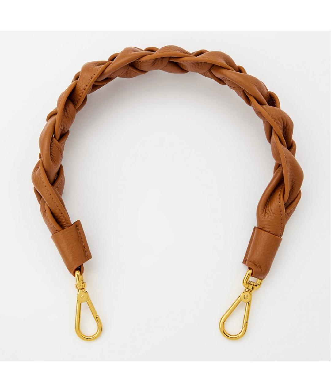 COCCINELLE Коричневая кожаная сумка через плечо, фото 8