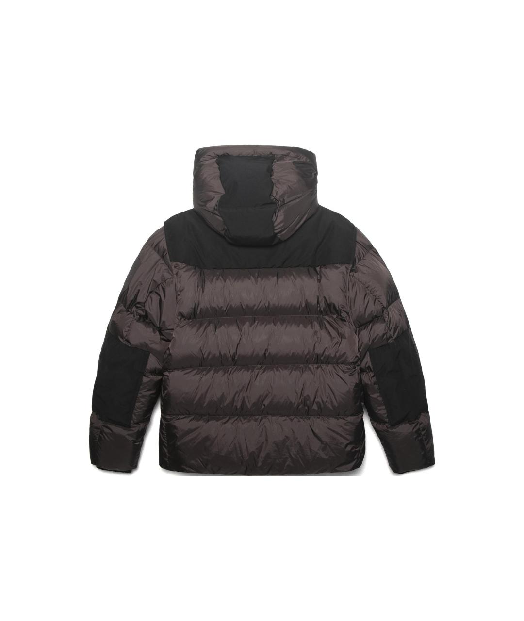 BURBERRY Коричневый пуховик, фото 2