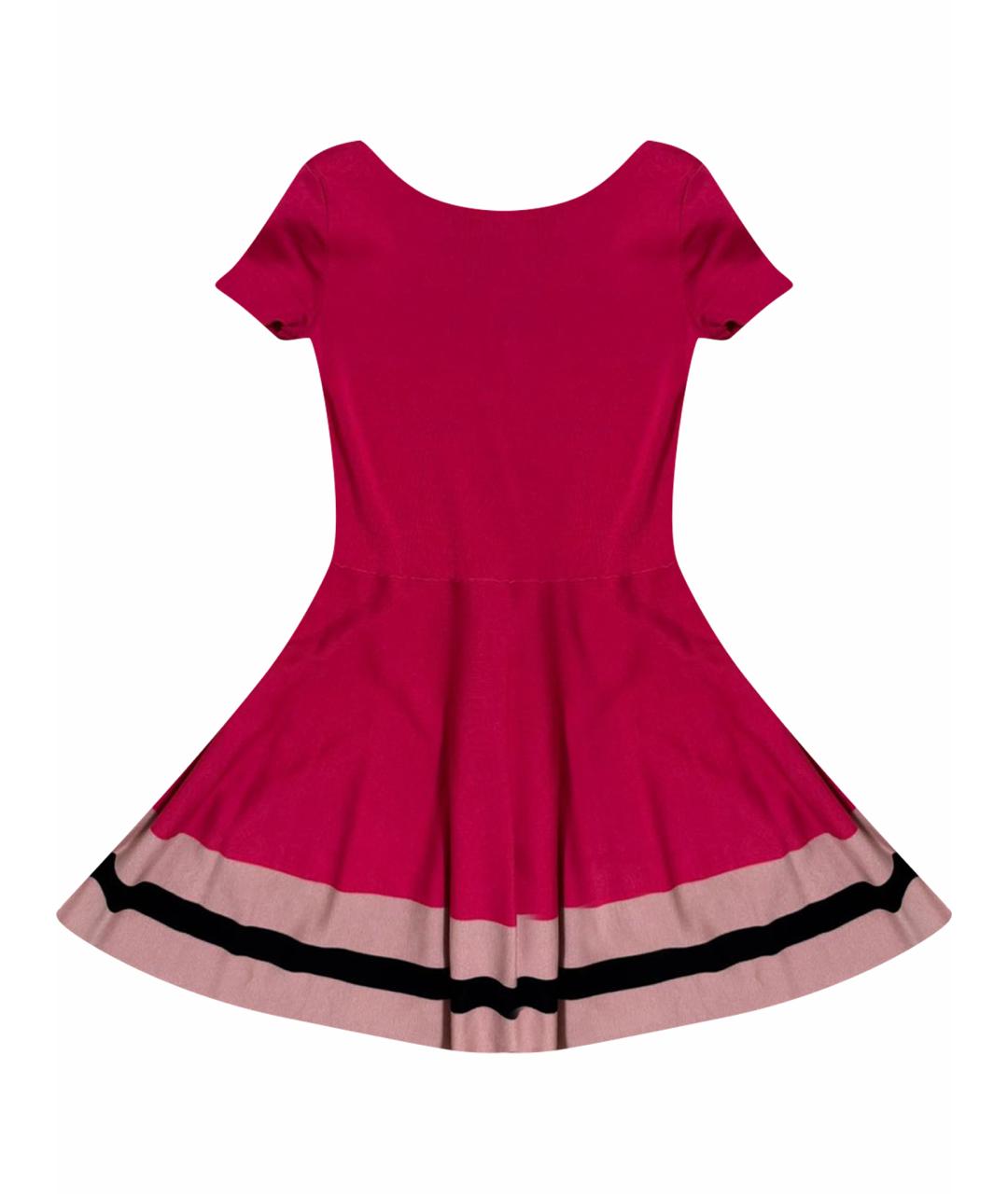 RED VALENTINO Фуксия повседневное платье, фото 1