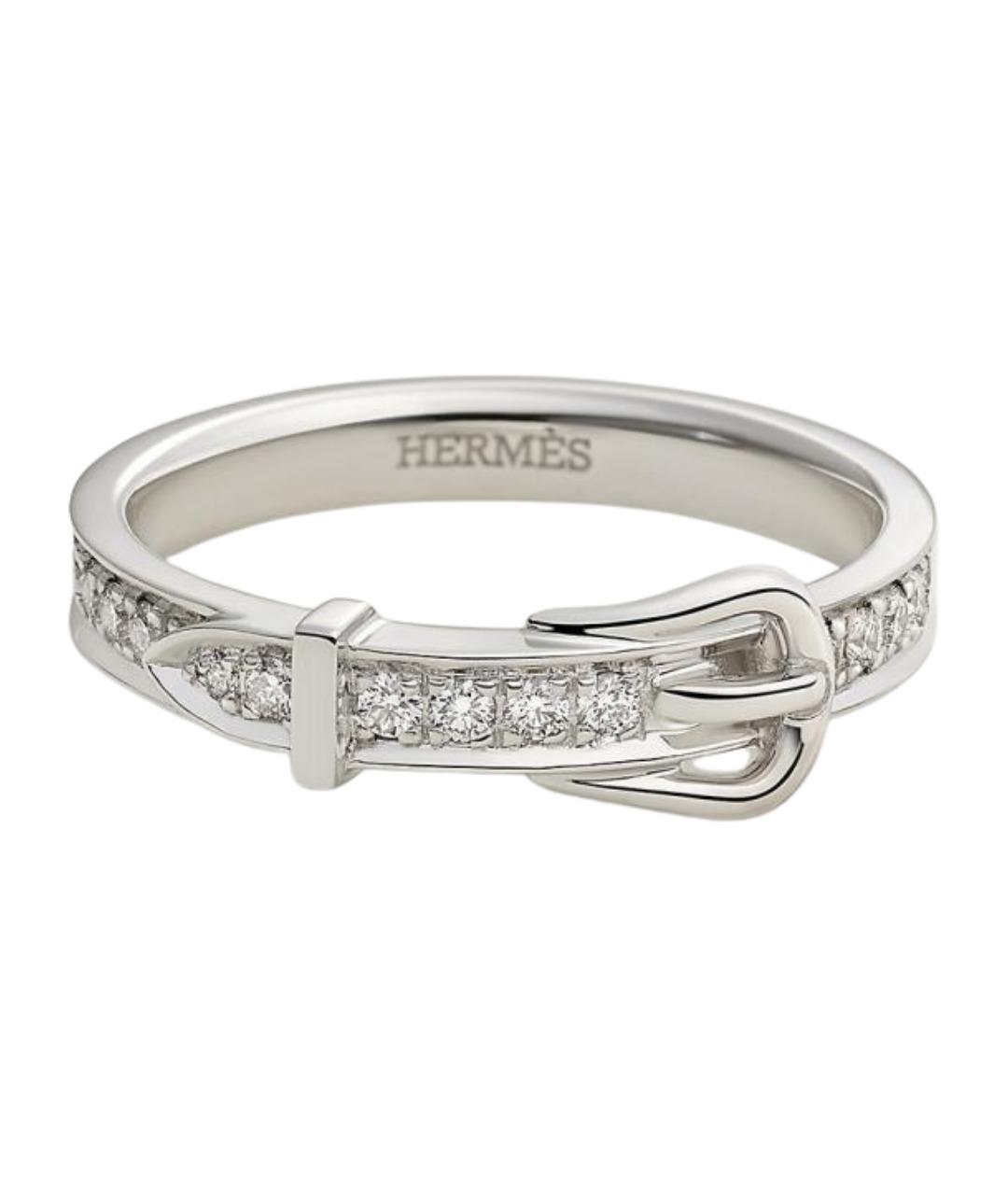 HERMES Золотое кольцо из белого золота, фото 1