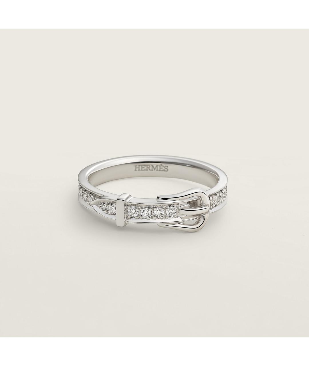 HERMES Золотое кольцо из белого золота, фото 4