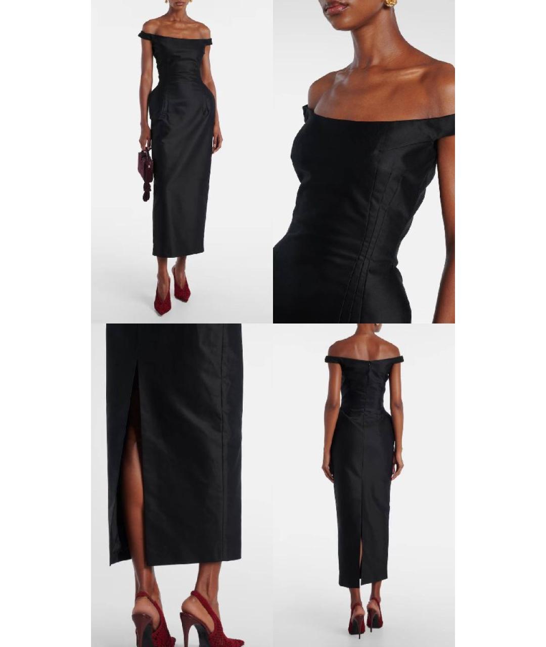 MAGDA BUTRYM Черное вечернее платье, фото 3