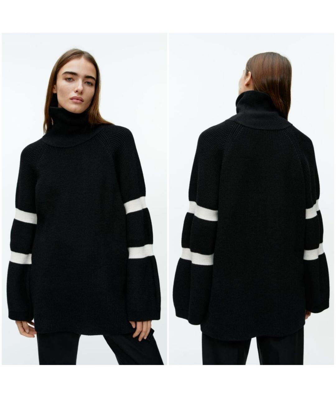 ARKET Черный шерстяной джемпер / свитер, фото 2