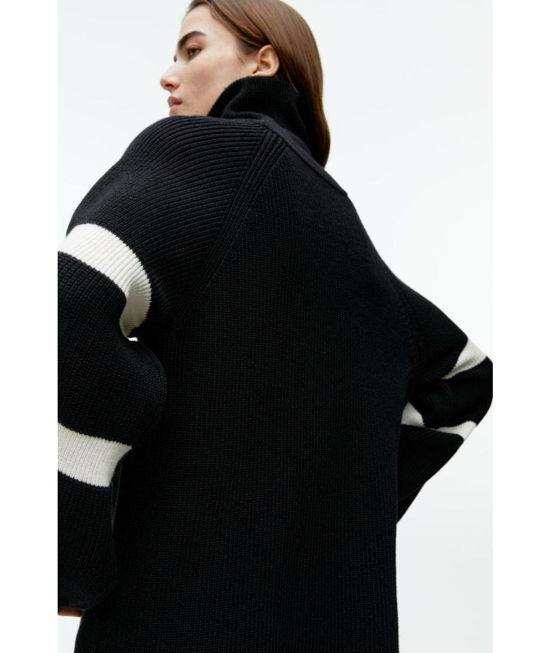ARKET Черный шерстяной джемпер / свитер, фото 7