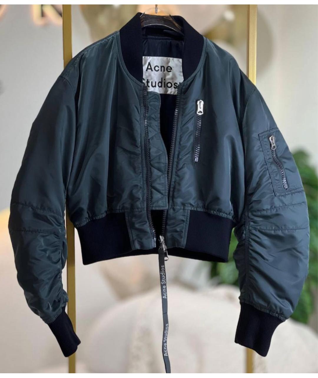 ACNE STUDIOS Зеленая куртка, фото 4