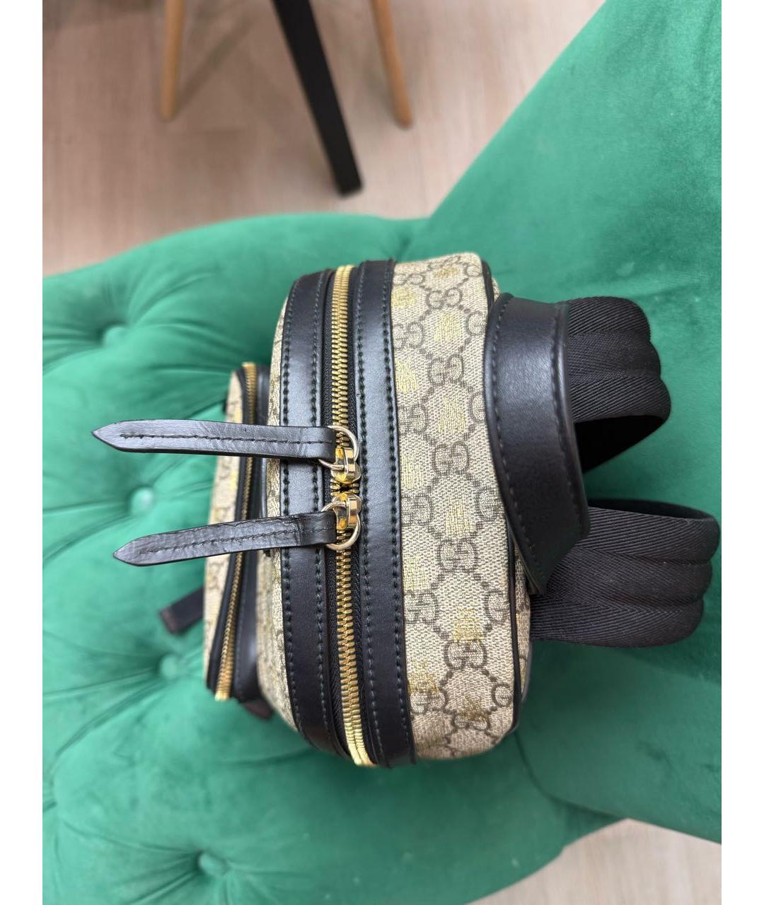 GUCCI Бежевый рюкзак, фото 5