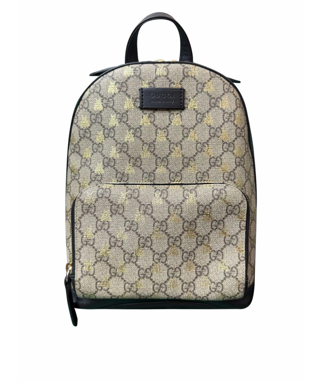 GUCCI Бежевый рюкзак, фото 1