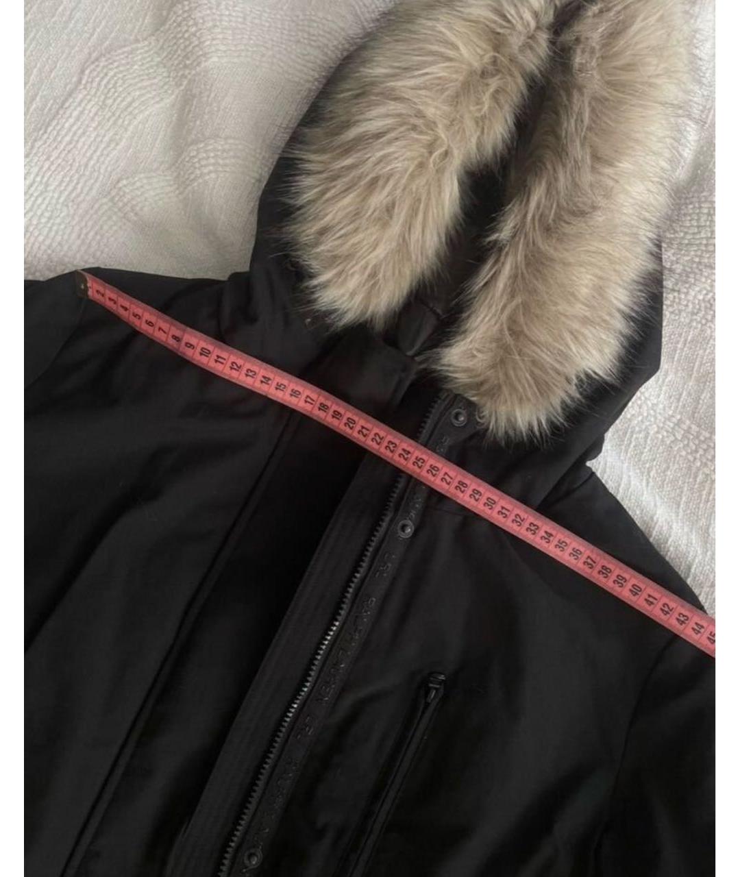 POLO RALPH LAUREN Черный полиэстеровый пуховик, фото 7