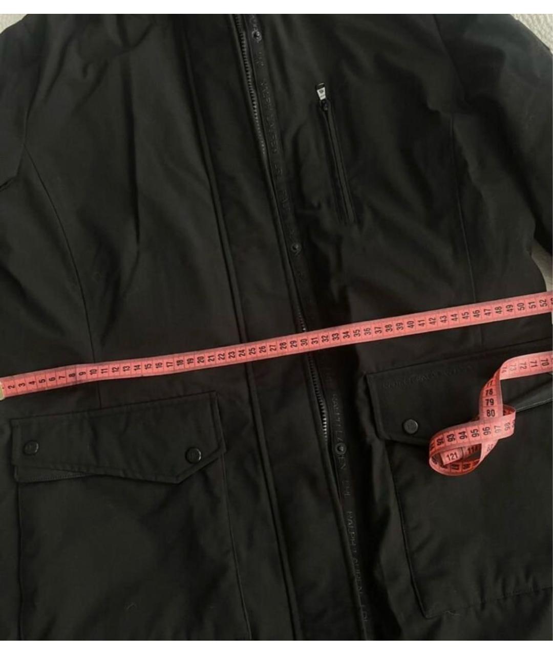 POLO RALPH LAUREN Черный полиэстеровый пуховик, фото 6