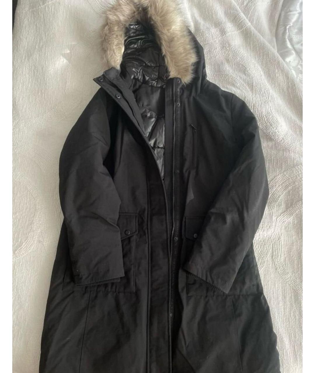 POLO RALPH LAUREN Черный полиэстеровый пуховик, фото 8