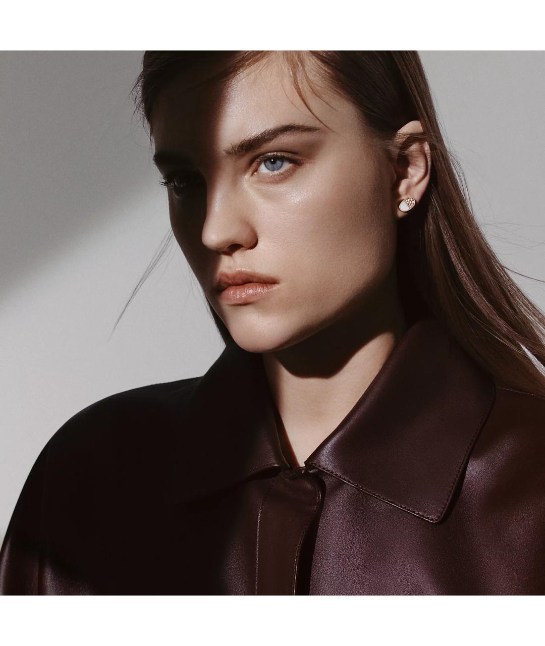 HERMES Золотые серьги из розового золота, фото 2