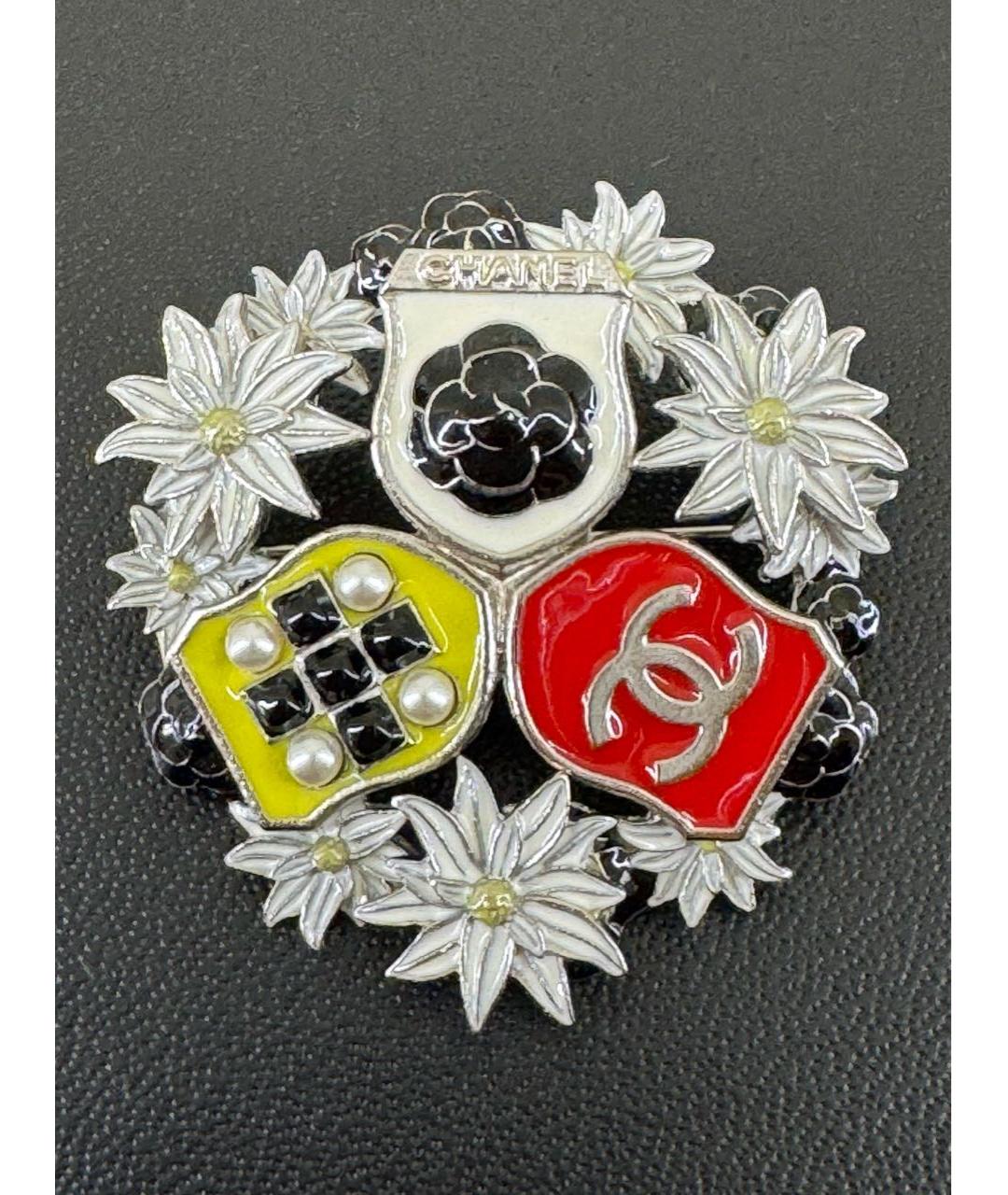 CHANEL Мульти металлическая булавка / брошь, фото 2