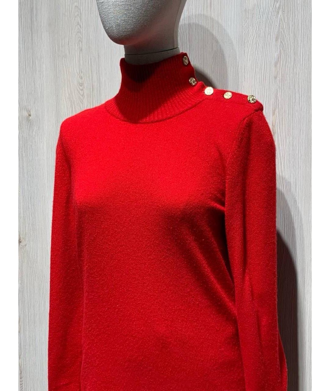 CHANEL Красная кашемировая водолазка, фото 2