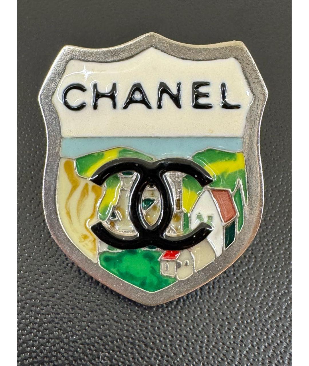 CHANEL Мульти металлическая булавка / брошь, фото 5