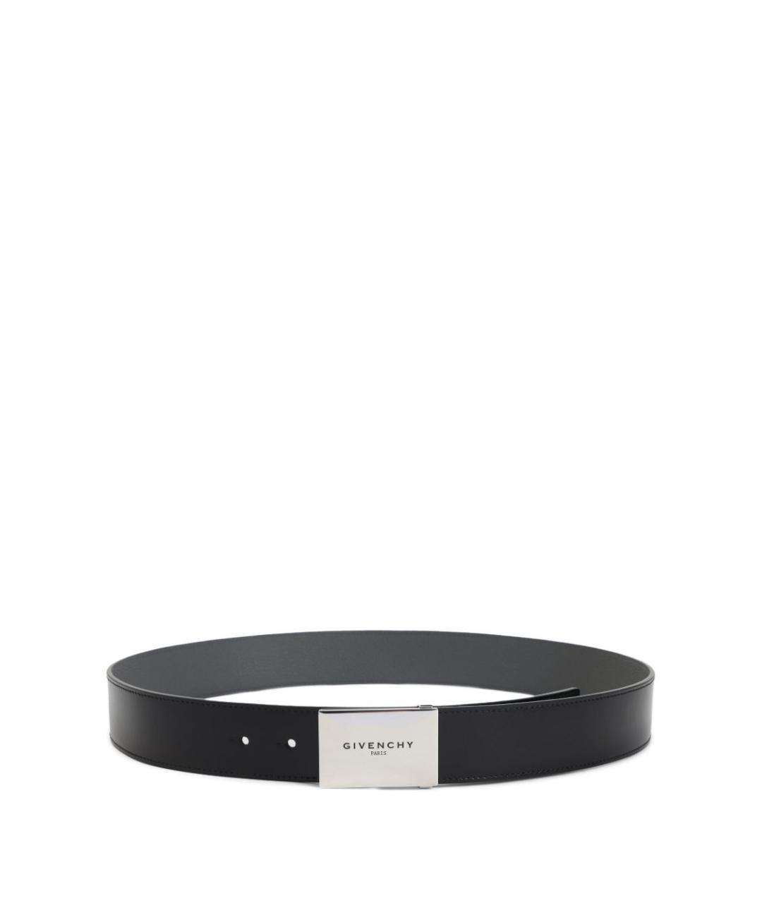 GIVENCHY Черный кожаный ремень, фото 1