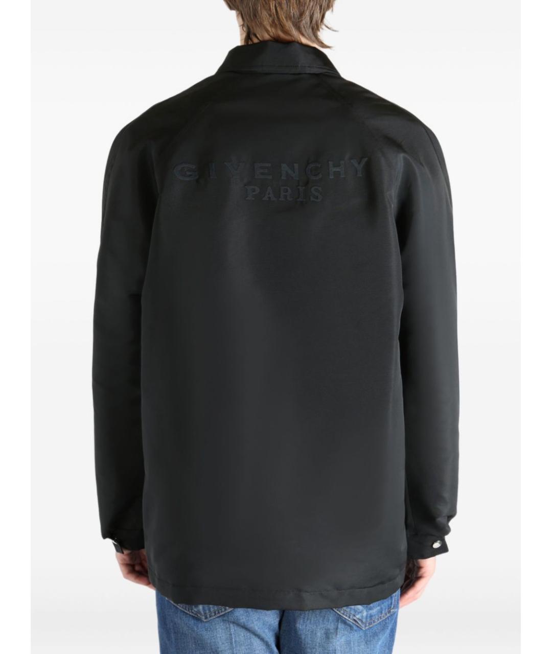 GIVENCHY Черная полиэстеровая куртка, фото 4