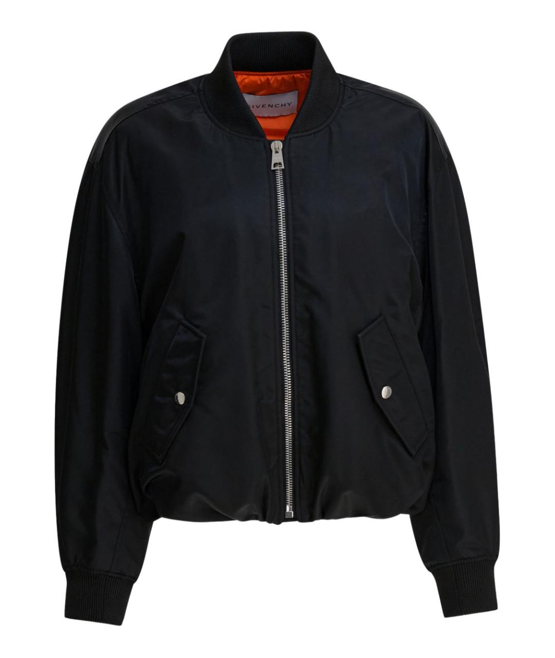 GIVENCHY Черная полиамидовая куртка, фото 1