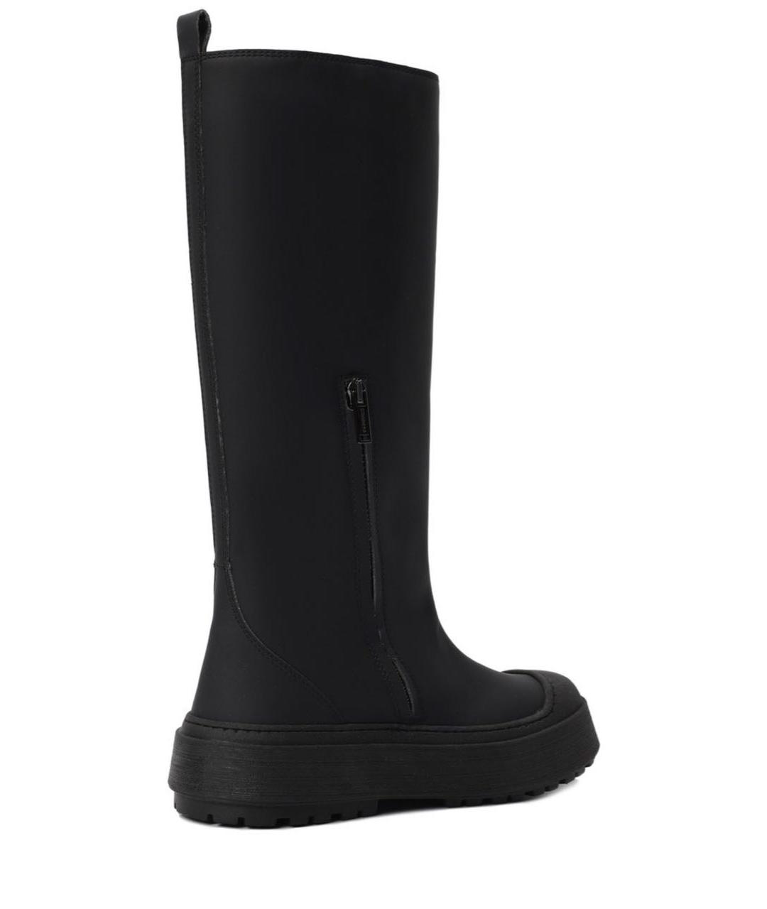 ICEBERG Черные кожаные сапоги, фото 3