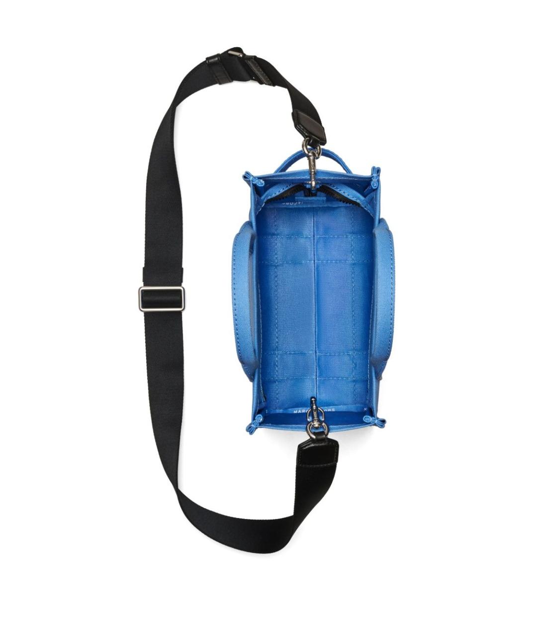 MARC JACOBS Синяя хлопковая сумка тоут, фото 3