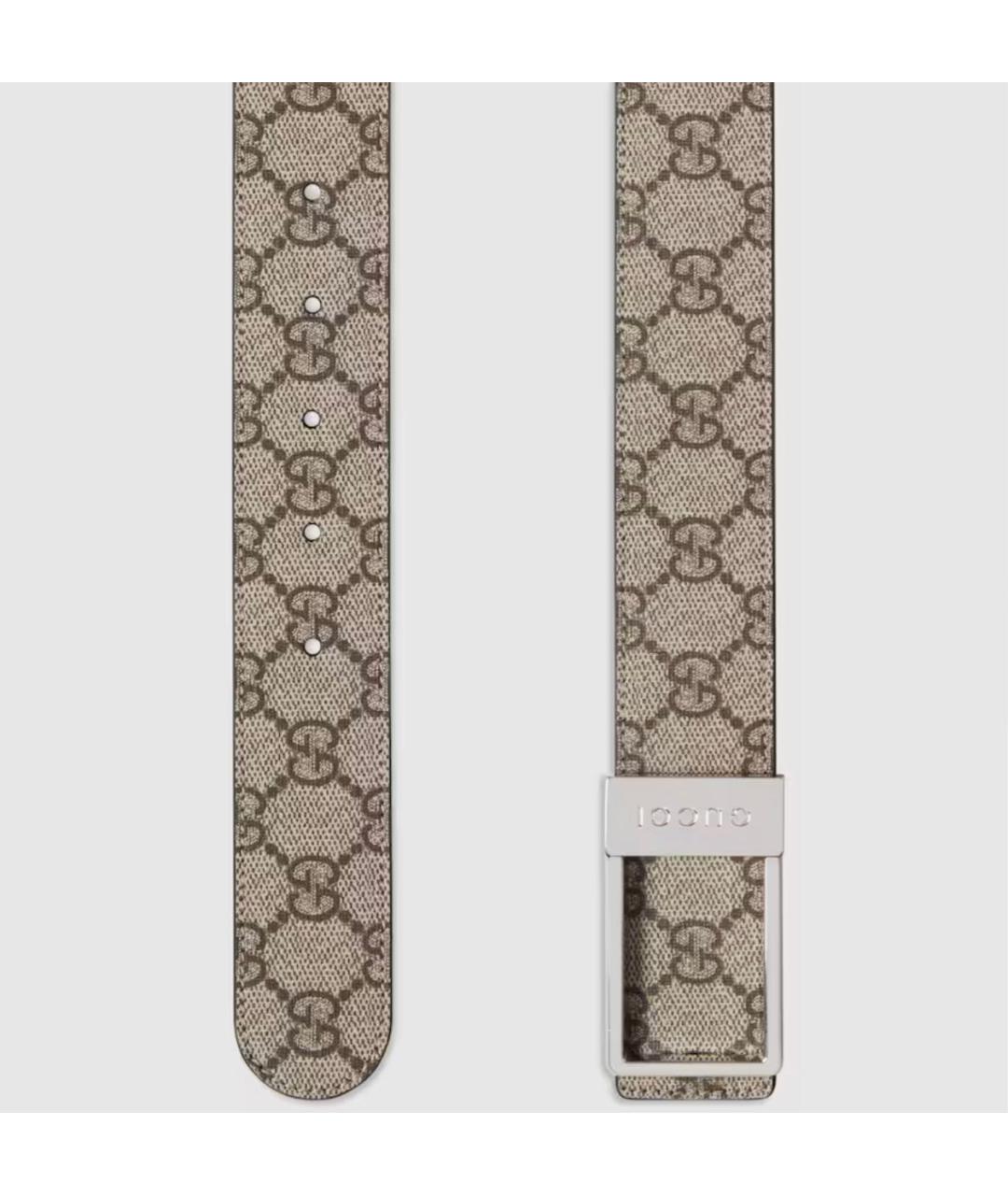 GUCCI Бежевый ремень, фото 2