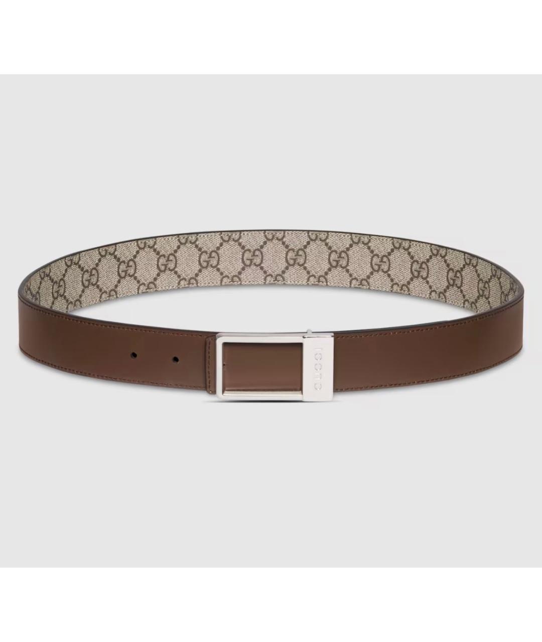 GUCCI Бежевый ремень, фото 5