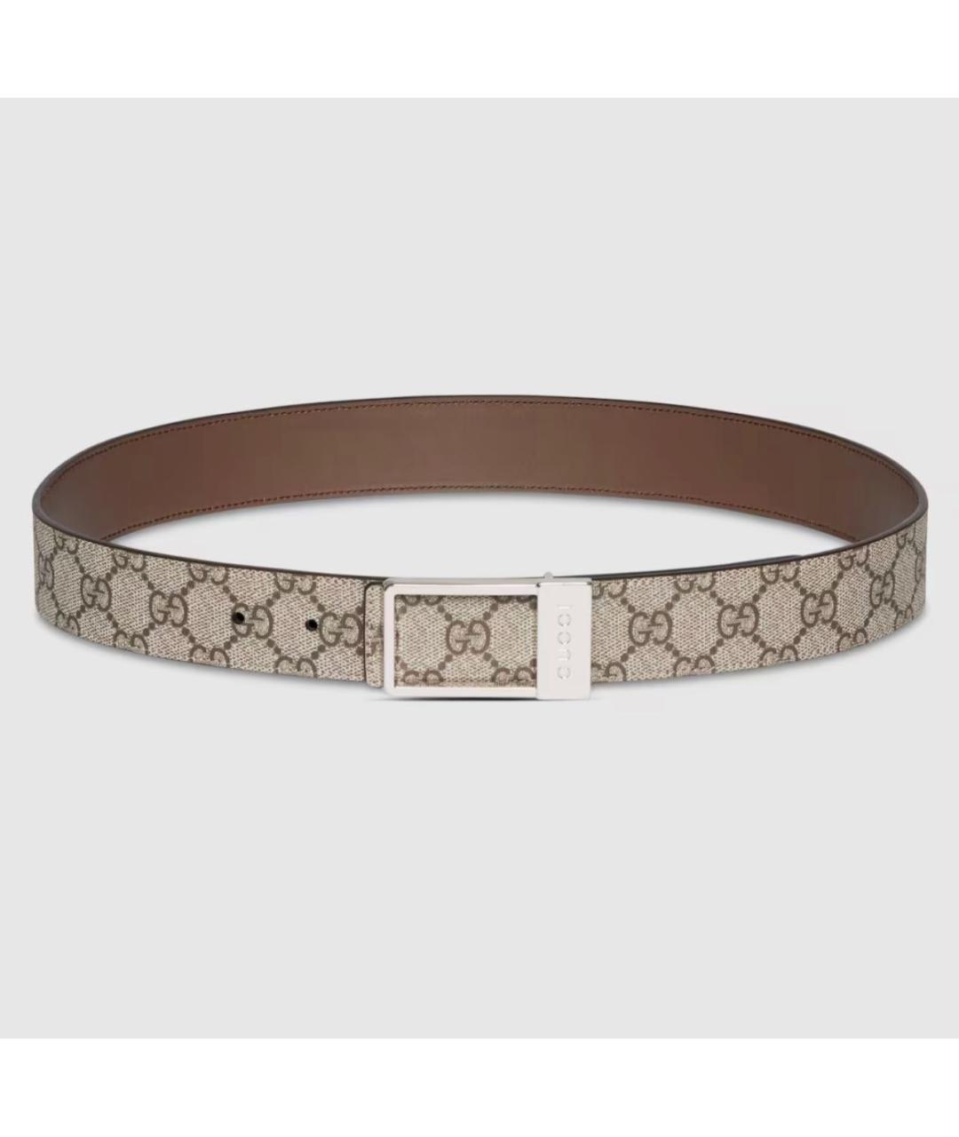 GUCCI Бежевый ремень, фото 6