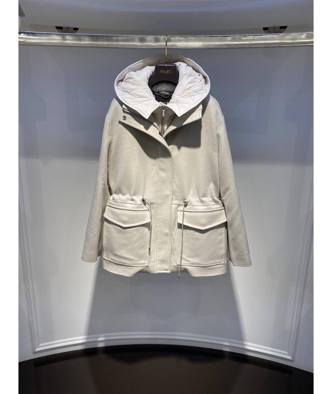 MOORER Бежевая полиамидовая парка, фото 3