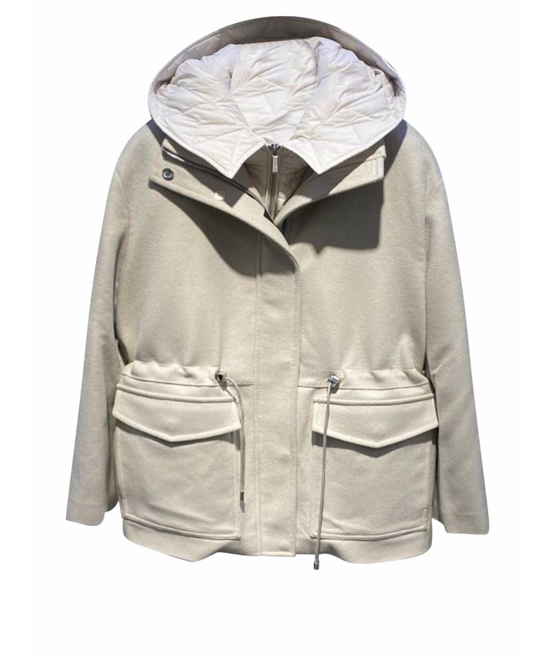 MOORER Бежевая полиамидовая парка, фото 1
