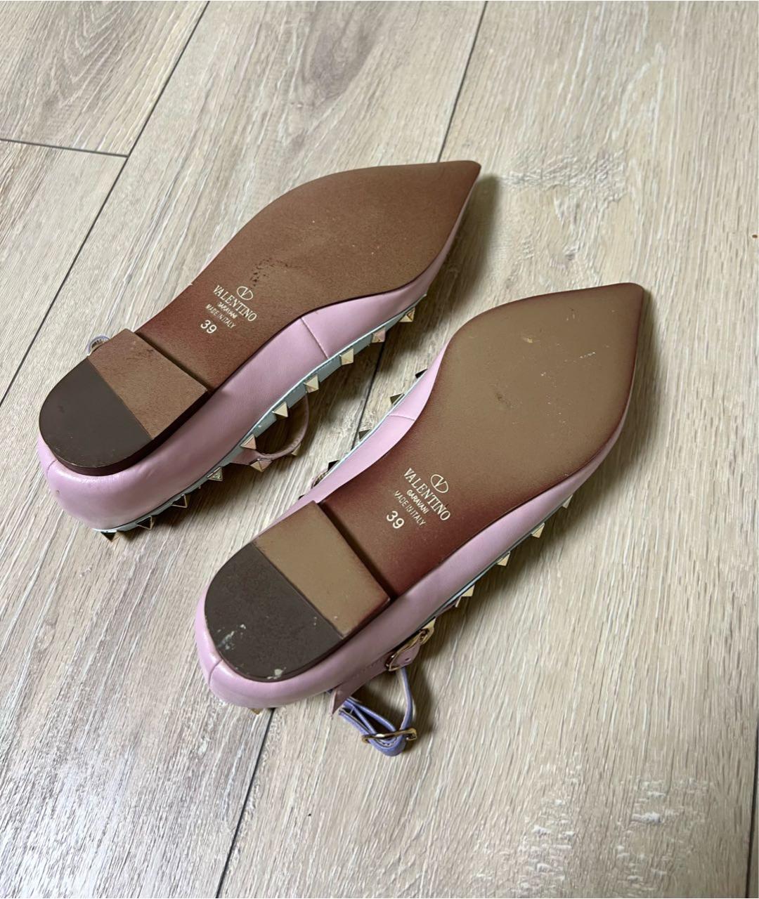 VALENTINO Мульти кожаные балетки, фото 5