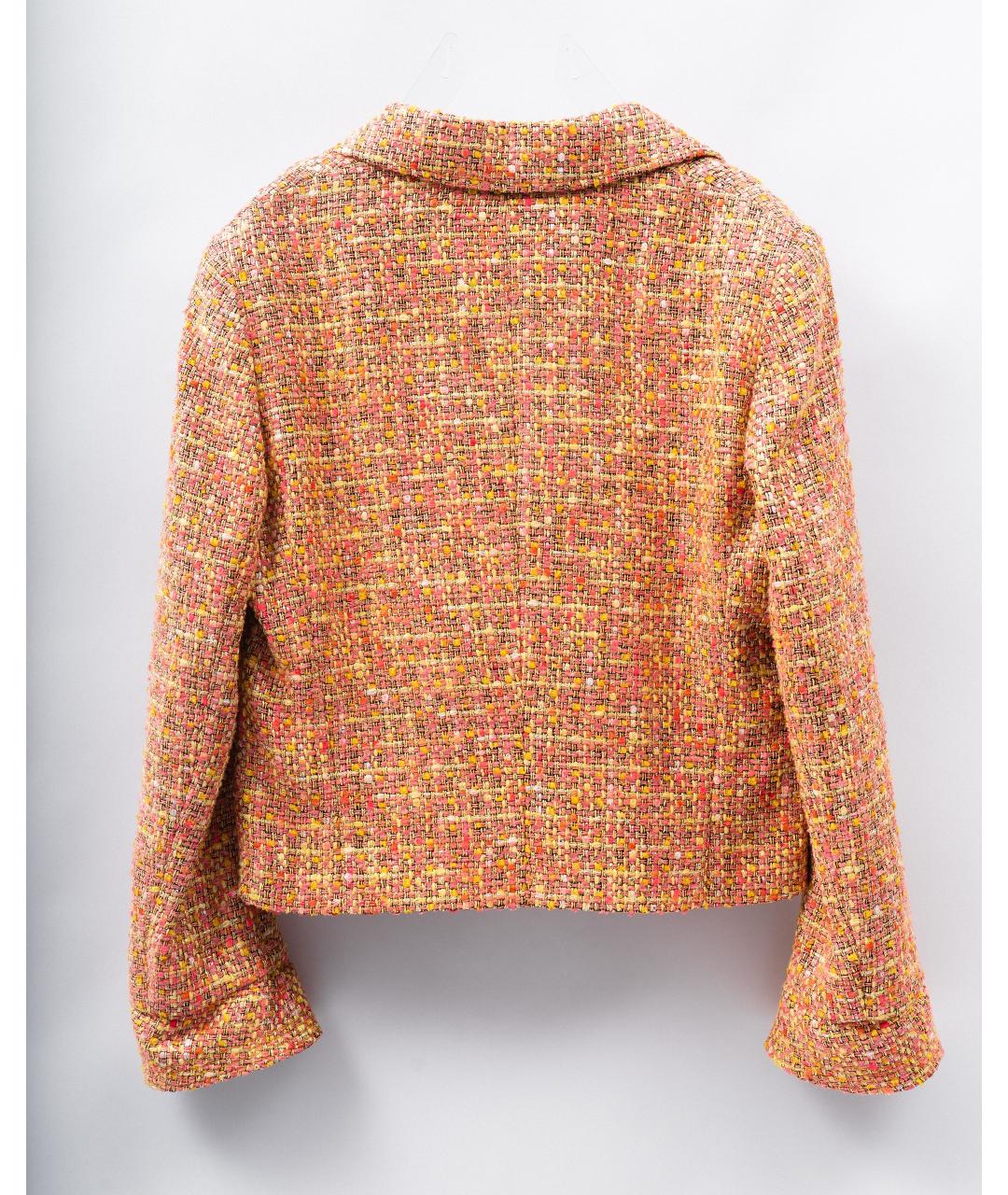 ESCADA Коралловый вискозный жакет/пиджак, фото 2