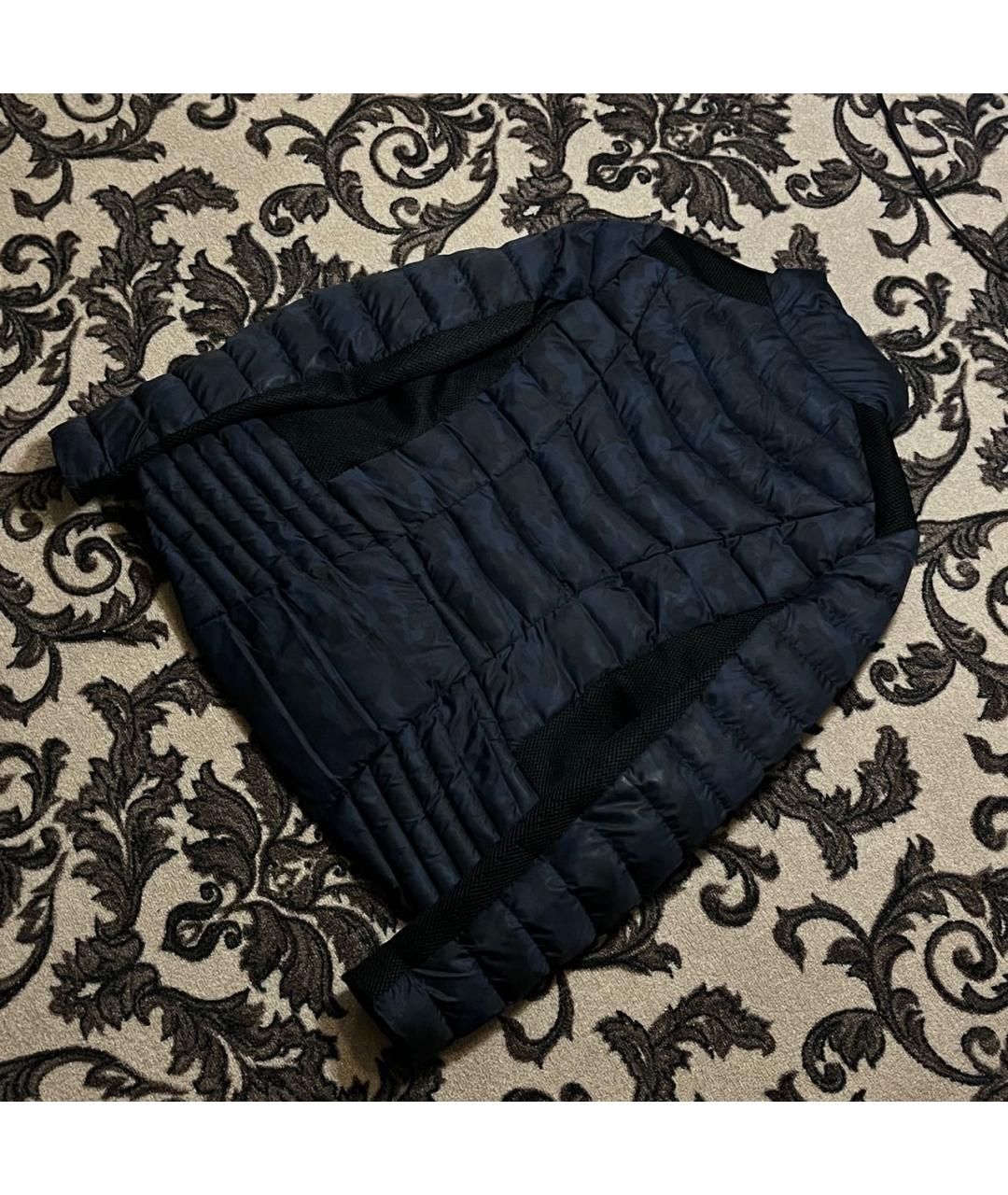 PHILIPP PLEIN Черный полиэстеровый пуховик, фото 2