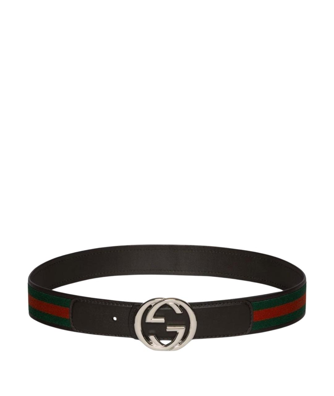 GUCCI Коричневый кожаный ремень, фото 1