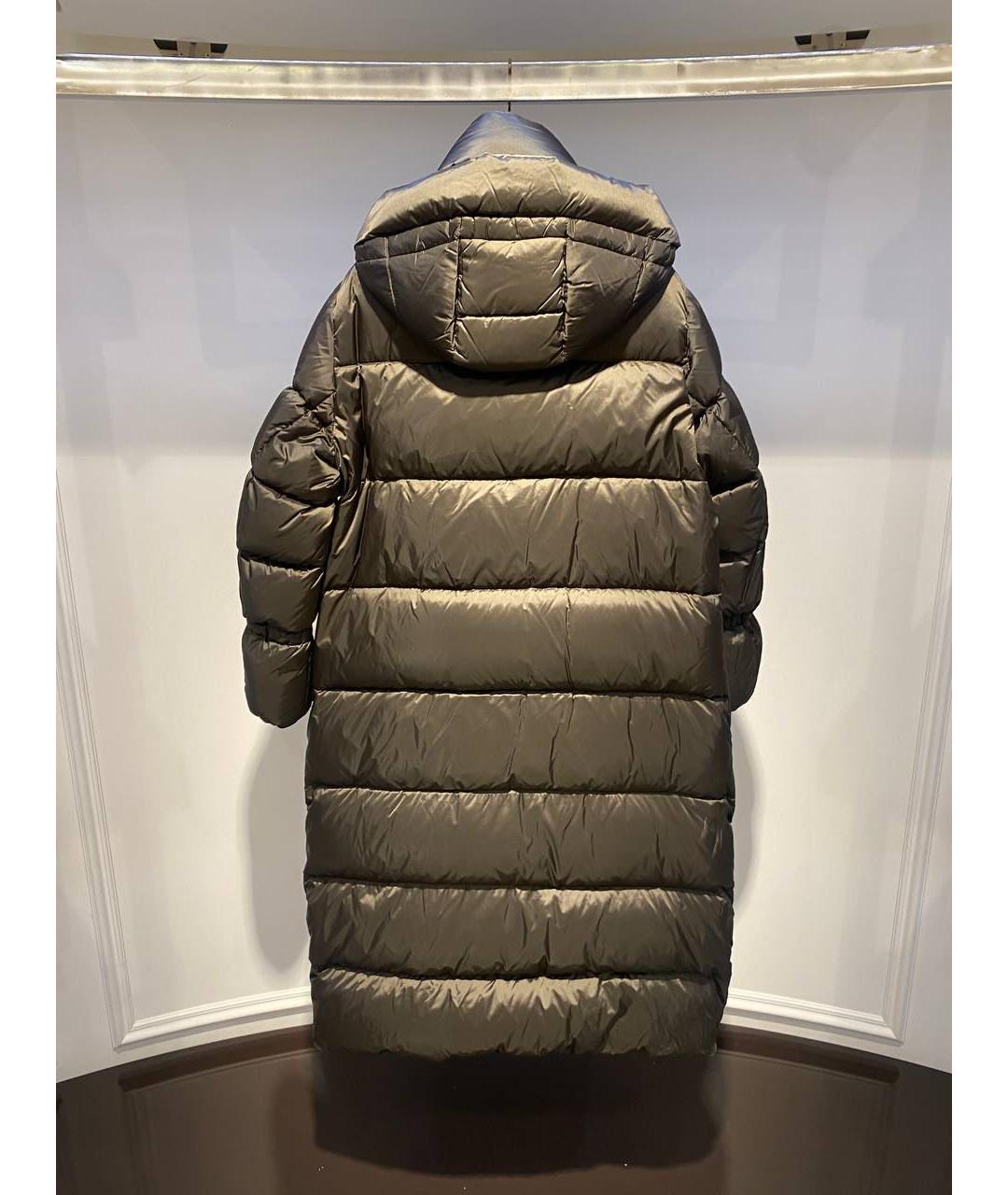 MOORER Хаки полиамидовый пуховик, фото 2