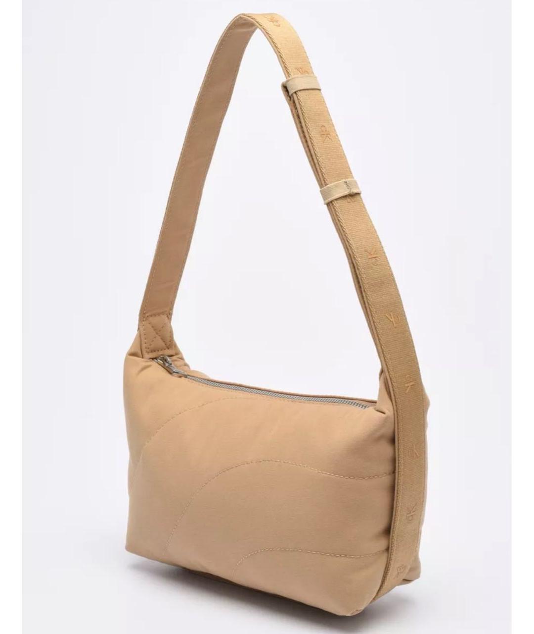 CALVIN KLEIN Бежевая сумка через плечо, фото 2