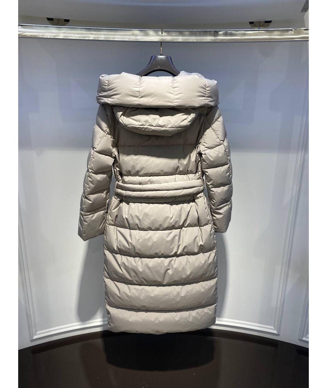 MOORER Серый полиэстеровый пуховик, фото 2