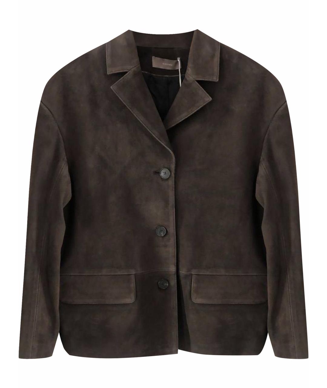 12 STOREEZ Коричневая замшевая куртка, фото 1
