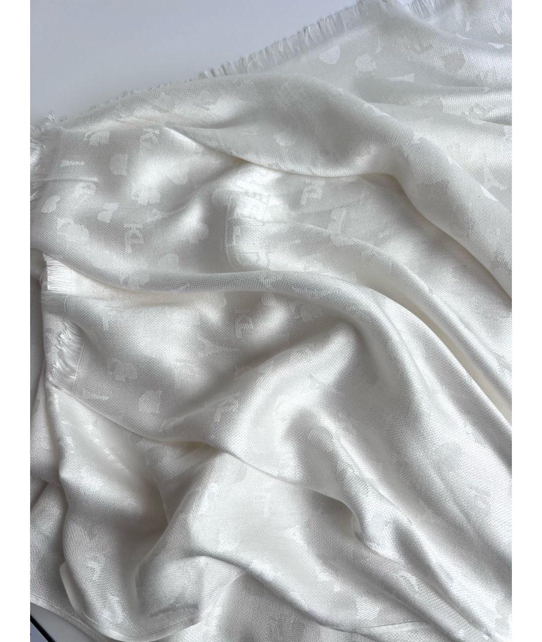 KARL LAGERFELD Белый платок, фото 8