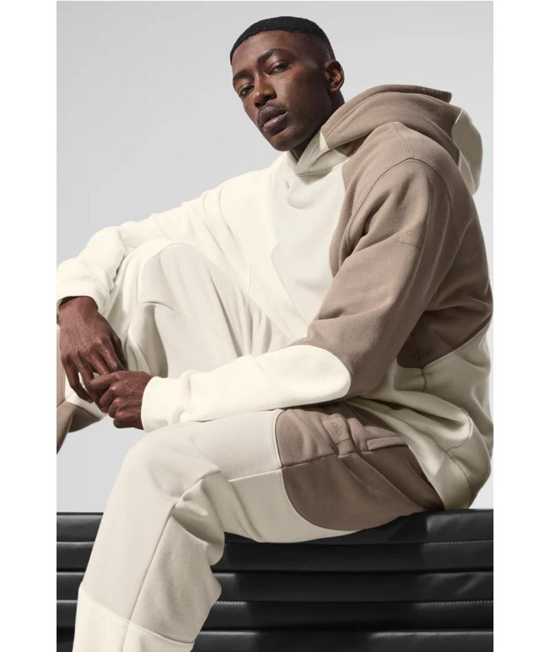 ALO YOGA Бежевый спортивный костюм, фото 3